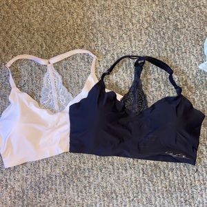 Womens size medium lace back bras
